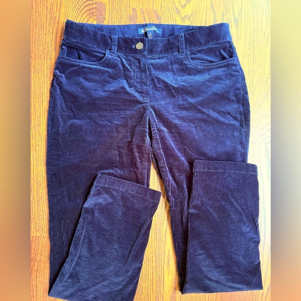 Navy Corduroy Women's Pants